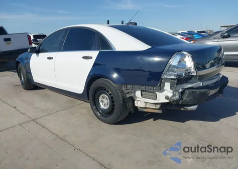 2016 Chevrolet Caprice Police из США, поврежденный, VIN 6G3NS5U24GL226076